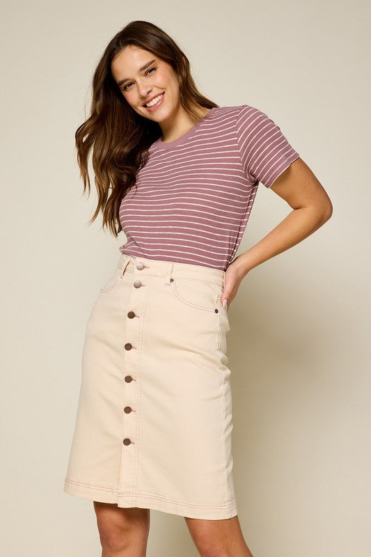 Elaine Denim Skirt