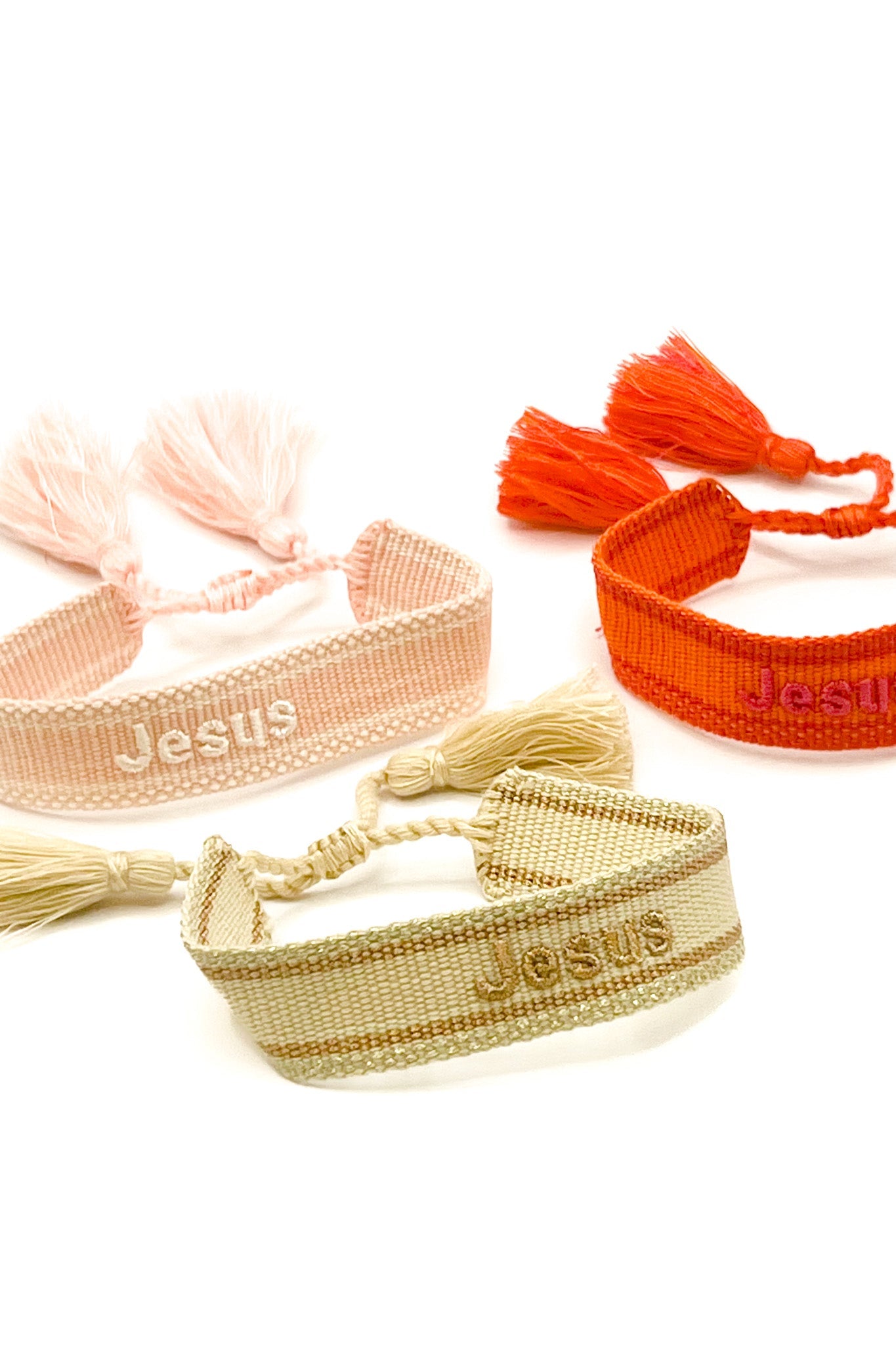 Special Message Tassel Bracelet