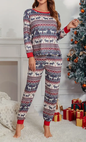 Nordic best sale print pajamas