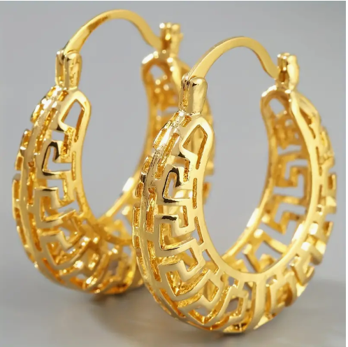 Aiko Hoop Earrings – SexyModest Boutique