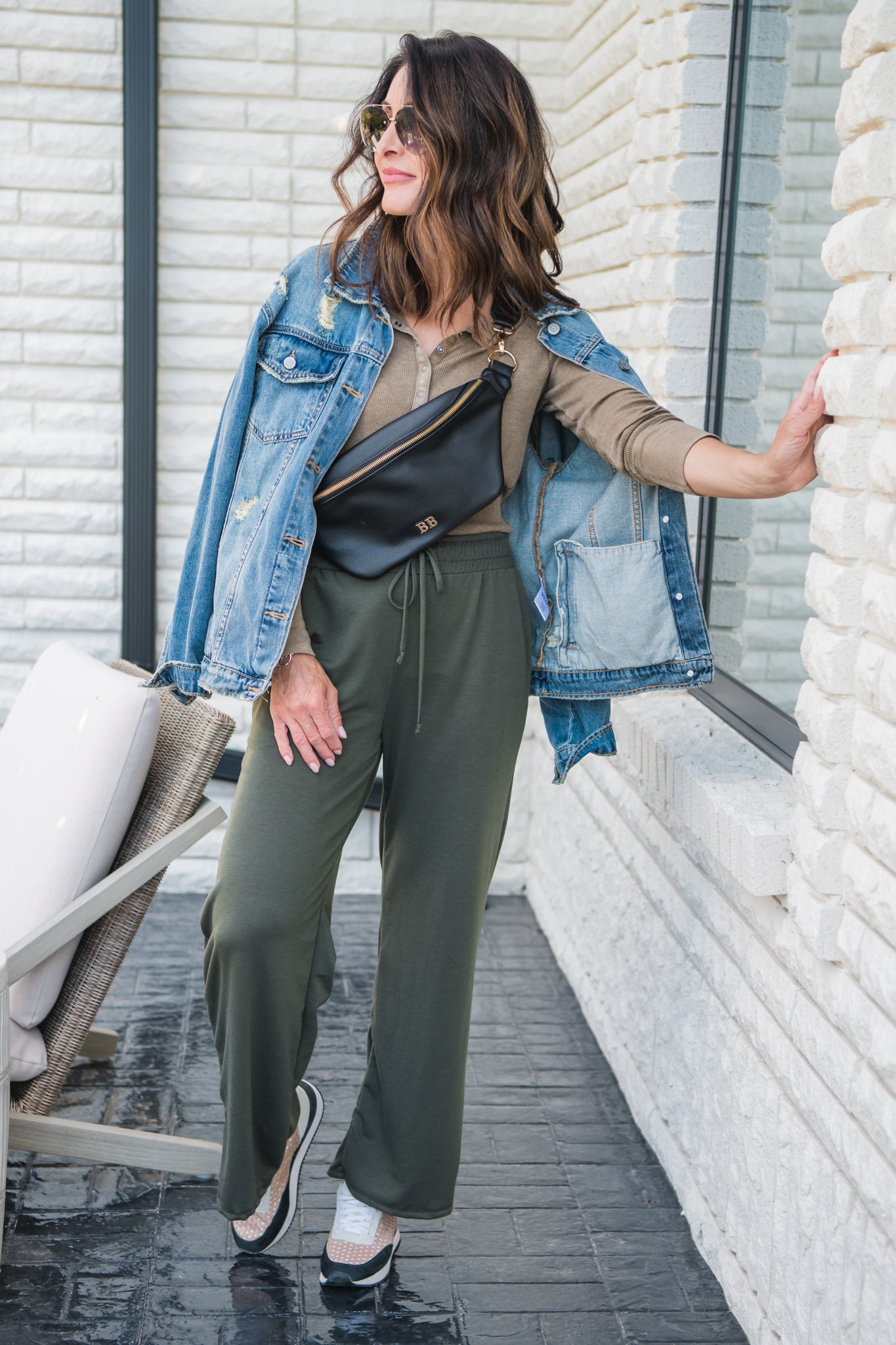 A Step Ahead✨ Meet this season's must have silk satin jumpsuit! Paired  perfectly with our cropped denim jacket. Exclusively available to… |  Instagram